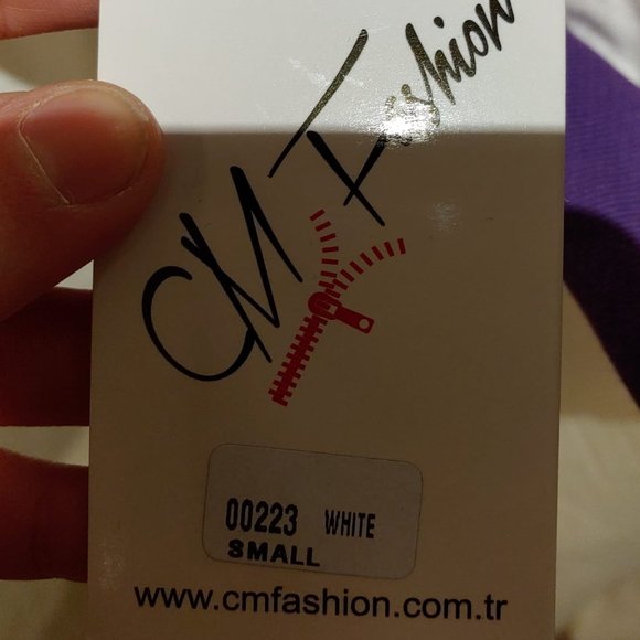 CM Fashion Women Hoodie Long Sleeve with pockets -White - Picture 8 of 9